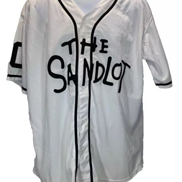 The Sandlot Baseball Jersey #30 Benny the Jet Rodriguez Size XL - Picture 12 of 12